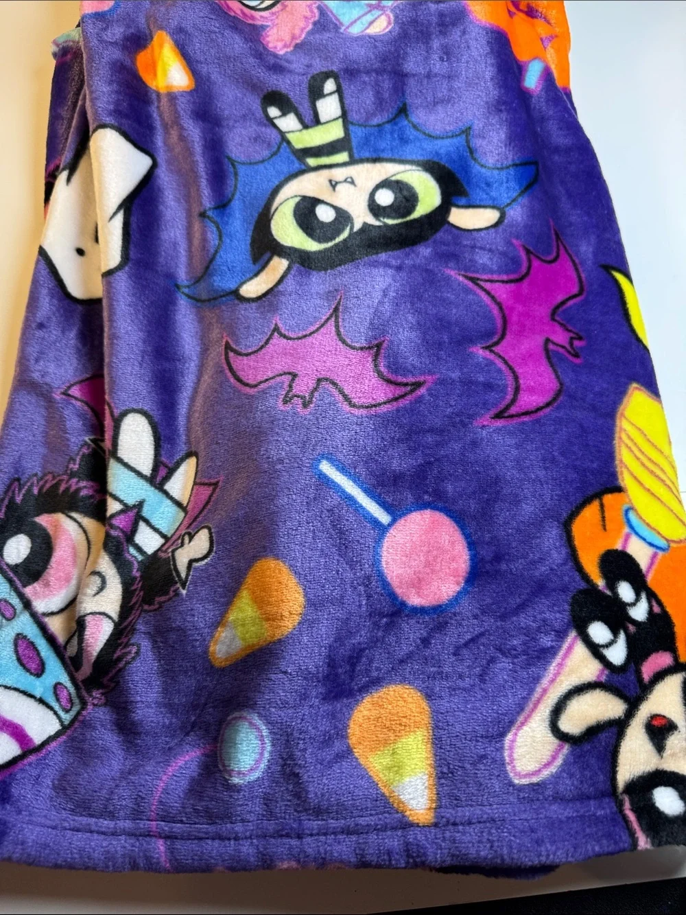 The Powerpuff Girls Halloween Throw Blanket